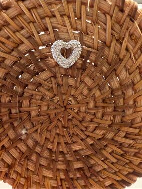 Nadri Heart Stud Earring